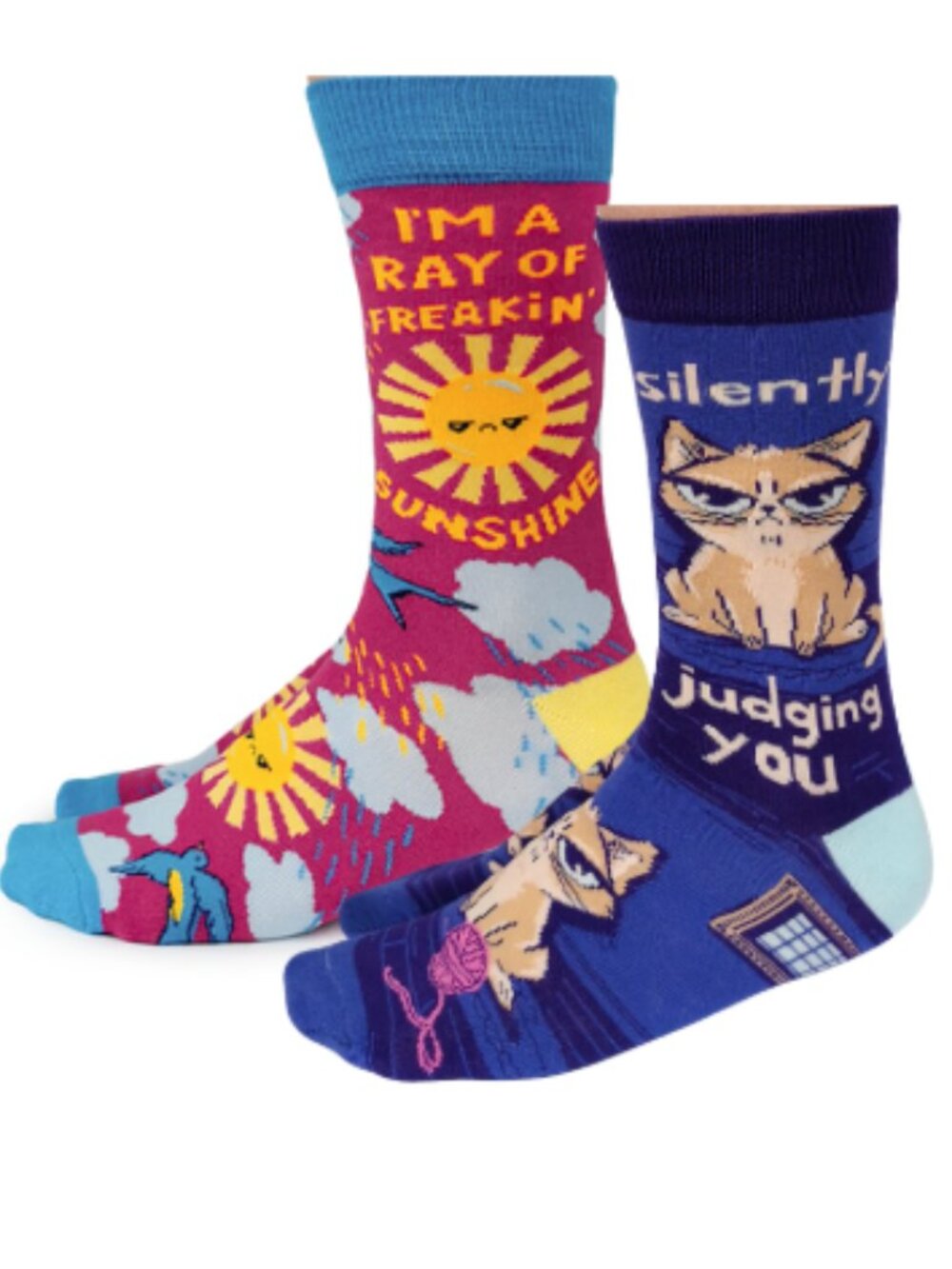 Women's Uptown Sox Crew Socks | Ray Socks | NWT